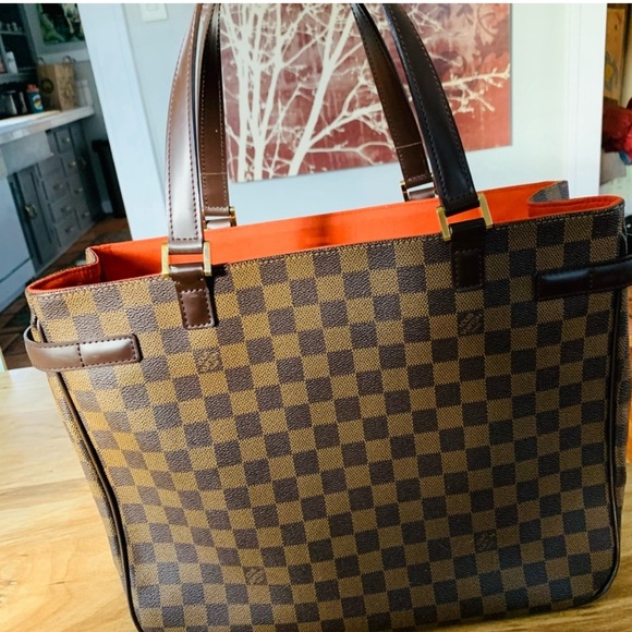 Authentic Louis Vuitton Damien Ebene Canvas Uzes Tote - Picture 2 of 4